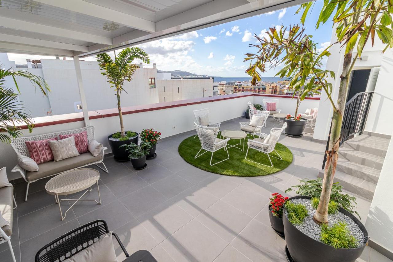 ラスパルマス・デ・グランカナリアFlatguest Viriato - Wifi - Ac - Terraza Compartidaアパートメント エクステリア 写真